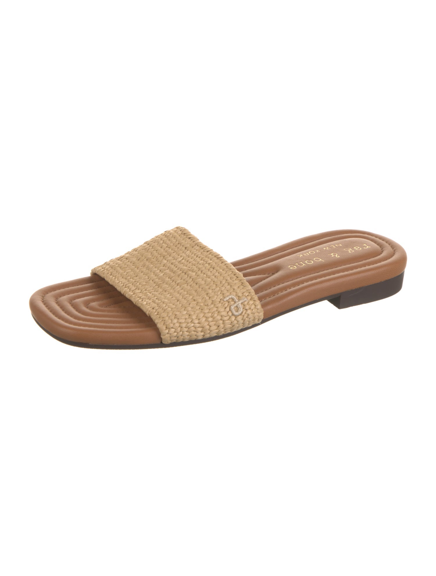 Rag & Bone Raffia Slides